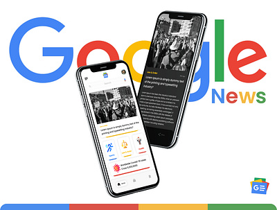 News App Interface - Google News app app design design google google design news ui ux