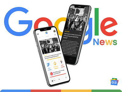 News App Interface - Google News