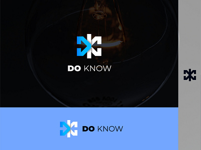 D K Logo Design - Arrow Logo