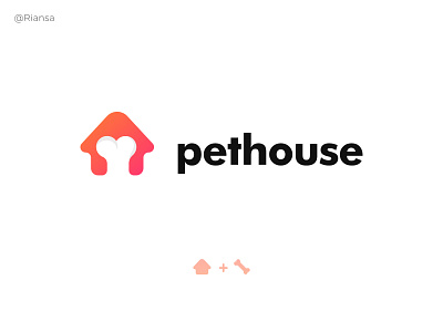 Pet House Logo - Bone