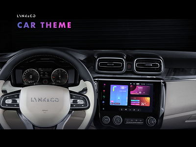 LYNK - CAR THEME car car theme design icon theme ui