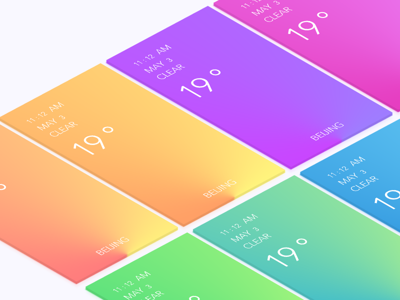 Other Weather by ETESY on Dribbble