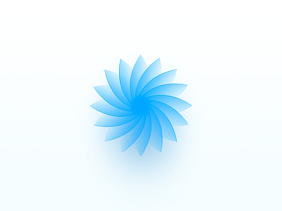 Blue icon illustrator