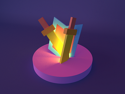 Sword and Board c4d sword and board