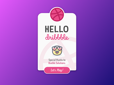 Hello Dribbble!