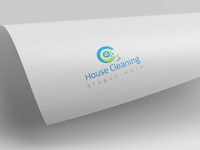 House cleaning Logo branding design flat illustration illustrator logo minimal type typography vector