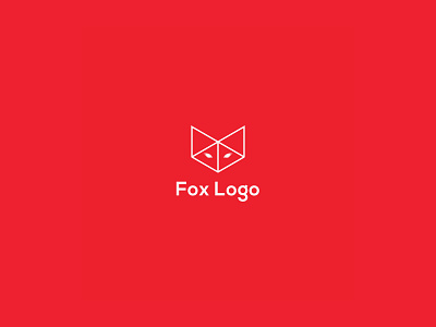 Fox logo design brainding branding design flat illustration logo minimal type typography vector