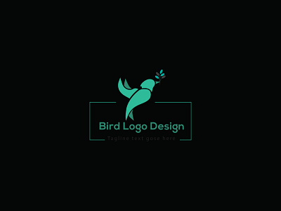 Bird Logo brainding branding design flat illustration illustrator logo minimal typography vector