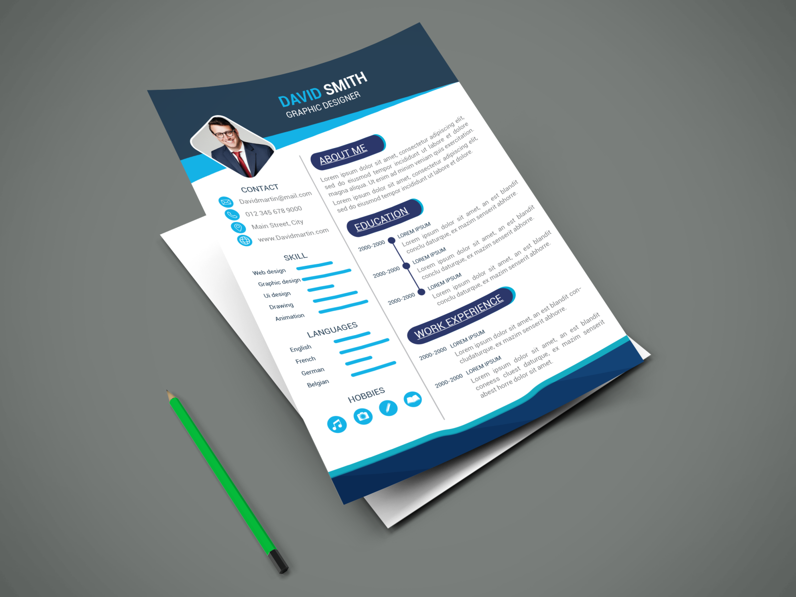 Resume by Md.Aminul Islam on Dribbble