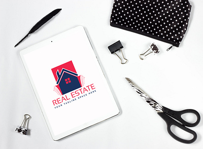 Realestate logo design branding design illustration illustrator logo minimal typography ui ux vector