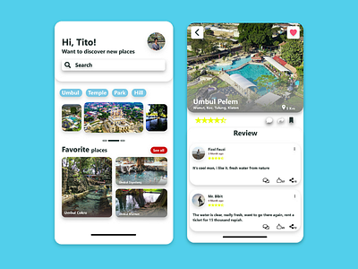 Klaten Shine ui mobile minimal indonesia app