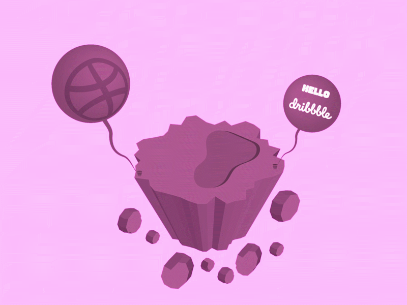 Bring me up, Dribble !!! aftereffects animated gif animation ballon design first first post first shot float floating island gif illustration illustrator invitation island motion design motiongraphics shot thanks vector