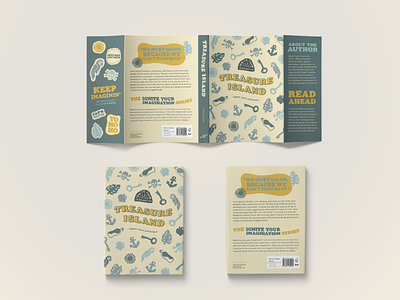 Treasure Island Book Design book design branding design graphic design illustration layout design lettering typography