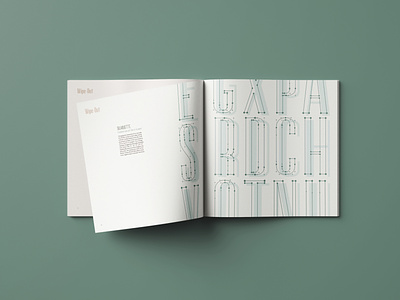 Surf Shop Typeface Specimen Book font layout design print design typeface design typography