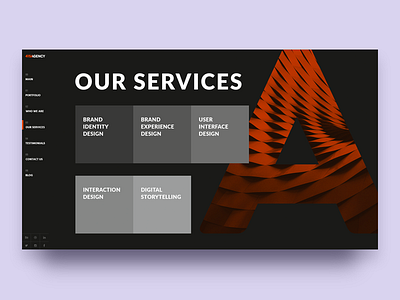 415Agency Services about agency color design digital font graphic letter page pallete service site studio typeface typo typography ui ux web website