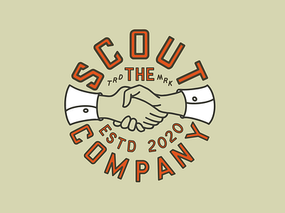 Scout Badge badge branding design font icon illustration illustrator logo type vector