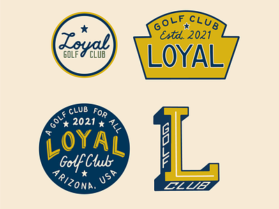 Loyal Golf Club Branding