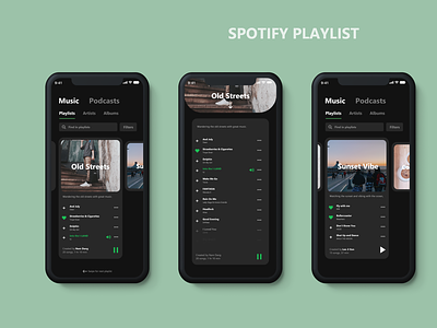 Spotify (Playlist Feature Redesign)