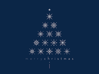 Merry Chri. christmas christmas card christmas tree graphic graphic design illustration line merry christmas merrychristmas snow snowflake tree xmas xmas card