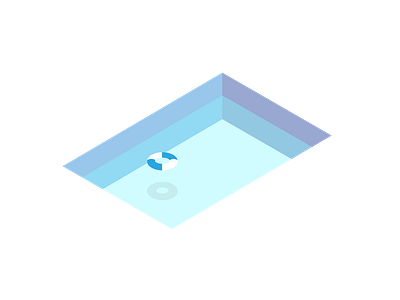 Pool blue design graphic illustration pool swim swimming swimmingpool vector