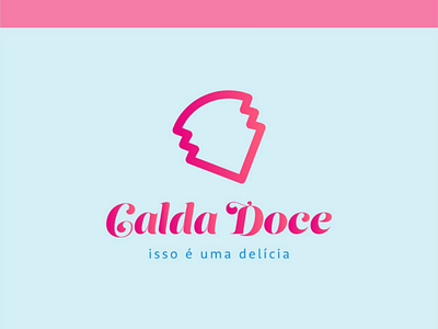 Calda Doce brand design design gráfico graphic design logo logotipo marca