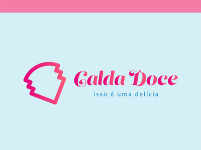 Calda Doce brand design design gráfico graphic design logo logotipo marca