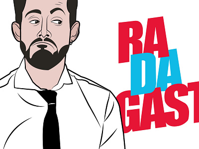 Radagast (Argentine comedian) adobeillustrator artwork digital illustration illustration illustration digital