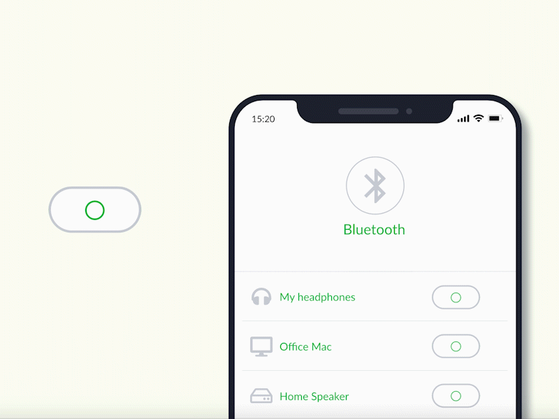 Daily UI #015 - On/Off Switch daily ui dailyui dailyui 015 dailyuichallenge interaction minimal on off simple switch button