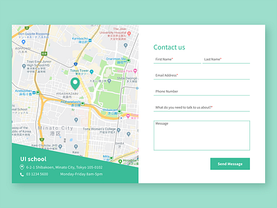 Daily UI #028 - Contact Us contact page daily 100 challenge daily ui dailyui dailyui 028 dailyuichallenge minimal simple ui web website