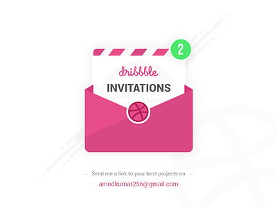 Dribbble 2 Invitations dribbble invitation invite