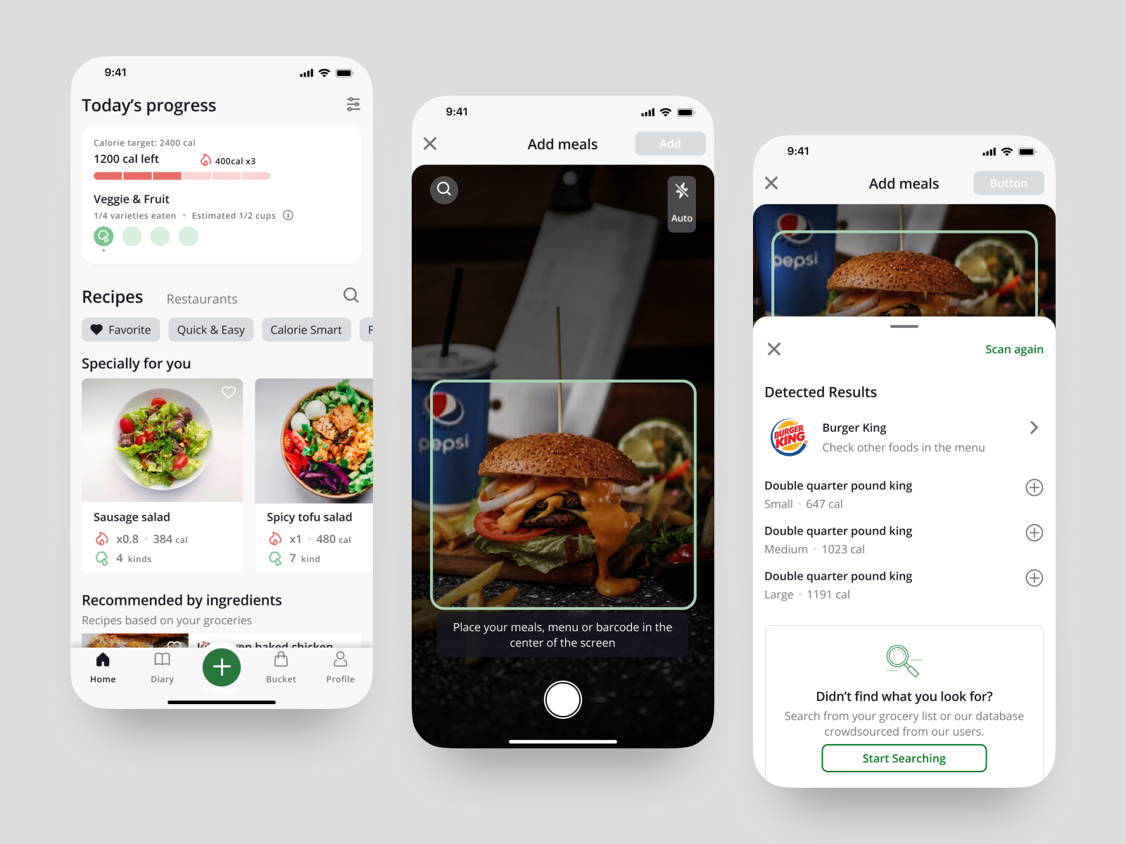 Food Recommendation & Record by Shimei Qiu on Dribbble