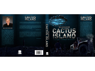 Cactus Island, A Stan Turner Mystery Book Cover 3d 3d art 3d artst 3d artwork 3d modeling 3dsmax adventure animation book cover character character design fiction mystery sci fi scifi ufo