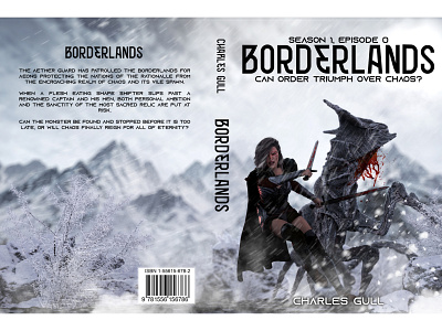 Borderlands Book Cover 3d 3d art 3d artst 3d artwork 3d modeling 3dsmax adventure alien animation book cover character female military photoshop postproduction war warrior