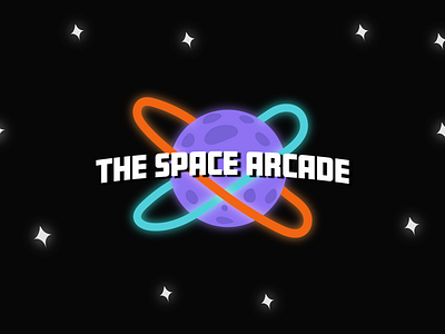 Space arcade logo design ! brand identity branding logo