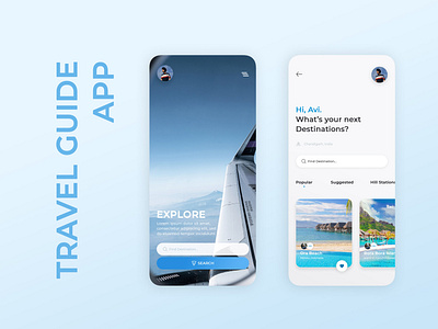 Travel app app design graphicdesign inspirational design interactive design interface mobileapp photoshop ui ux