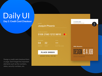 Daily UI :: 002