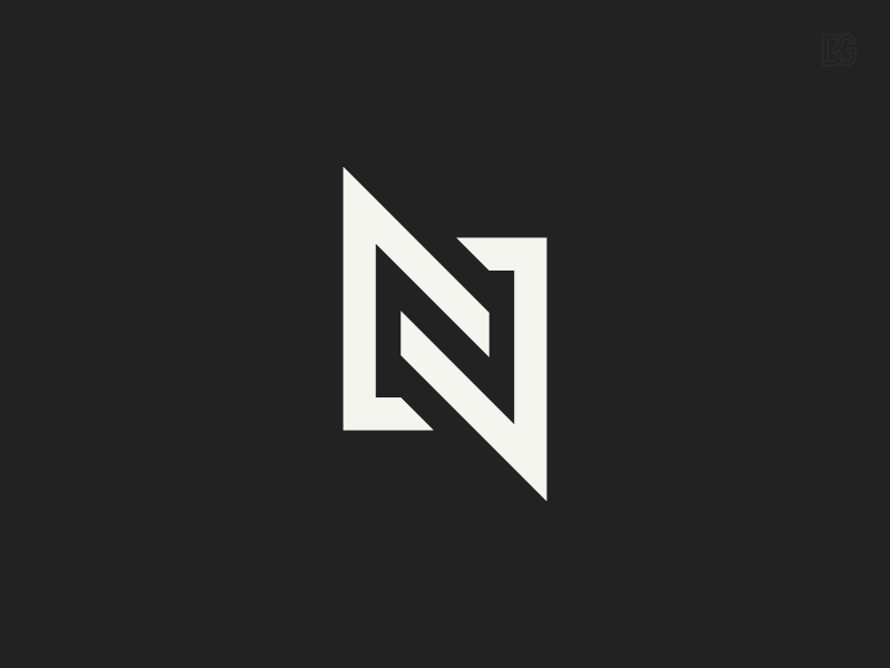 Logo: Letter N by Bogdan Gal on Dribbble