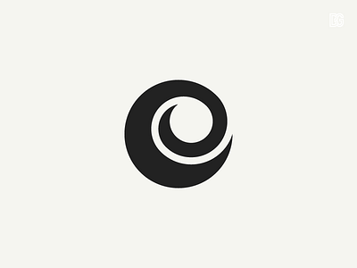 Logo: Letter C, Chameleon c chameleon letter lettering logo logotype minimal monogram round simple symbol typography
