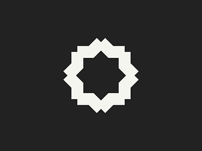 Logo: Abstract arabic bold brand branding brandmark icon logo mark minimal pattern simple symbol