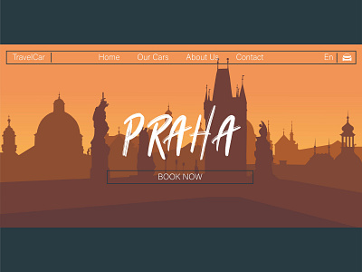 Prague car rental home page