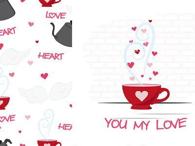 Cup of coffee with heart