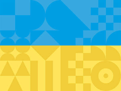 Ukrainian flag blue geometric geometric style graphic design simple symbol ukraine ukrainian yellow