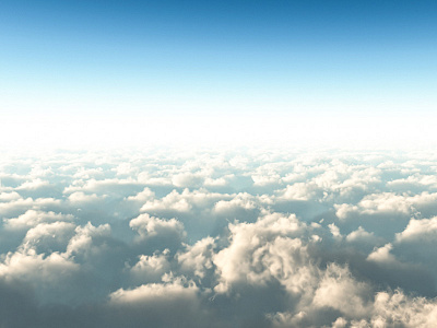 Bright sky above the clouds 3d 3ds max cg cgi clouds rendering sky
