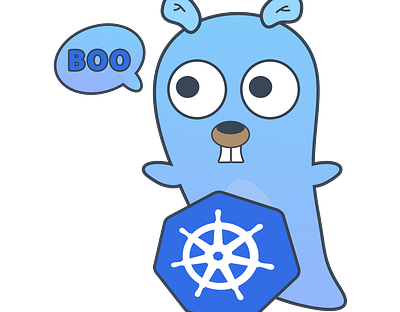 Golang gopher like ghost. Kubernetes Programming t-shirt sticker developer engineer go golang gopher humor joke language logo mascot meme programmer programming