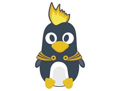 Linux Tux penguin - little Hero sticker and t shirt. Linux logo linux linux penguin linux tux shirt sticker tux penguin