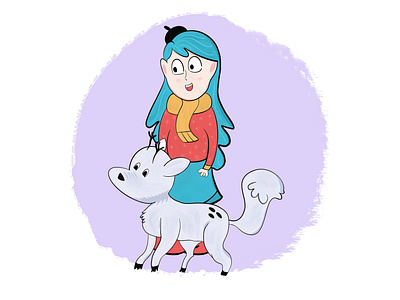 Hilda and Twig fanart