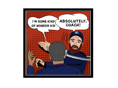 Coach Beard is always right. Ted Lasso show fan art