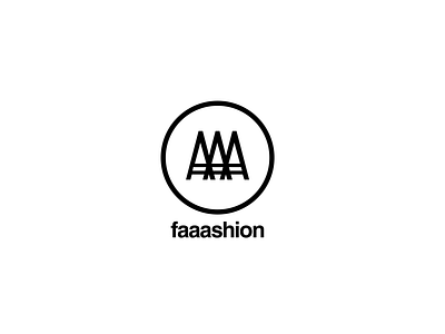 Faaashion branding design flat illustration illustrator logo minimal vector