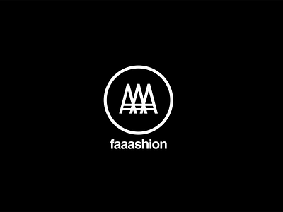 Faaashion branding design flat illustration illustrator logo minimal vector