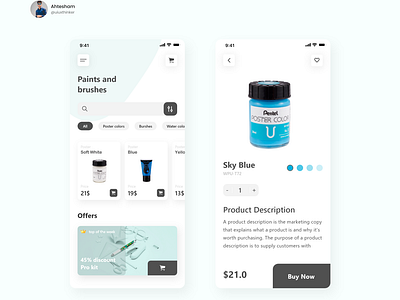 E-Commerce Shop daily ui